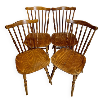 Chaises vintage bistrot - baumann