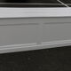 White 50s wooden counter desk