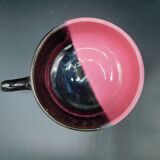 Two-coloured Vallauris breakfast cup