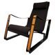 Leather and Steel Lounge Chair "Cité" by Jean Prouvé for Vitra, 2002