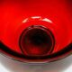 Modernist vase, glass, Poland, 1970s