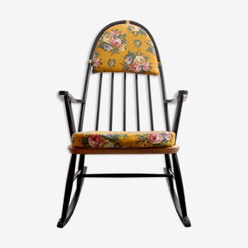 1950s rocking chair in scandinavian style