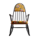 1950s rocking chair in scandinavian style