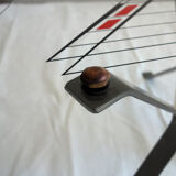 Vintage coffee table geometric decorations