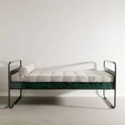 French Mid Century Jean Prouvé "No 17 / Fabert" Aluminum Daybed, 1930s