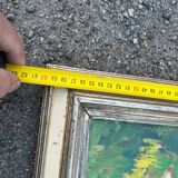 Impressionist painting, landscape at M. Loze's path.