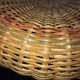 Old 60s rattan stool