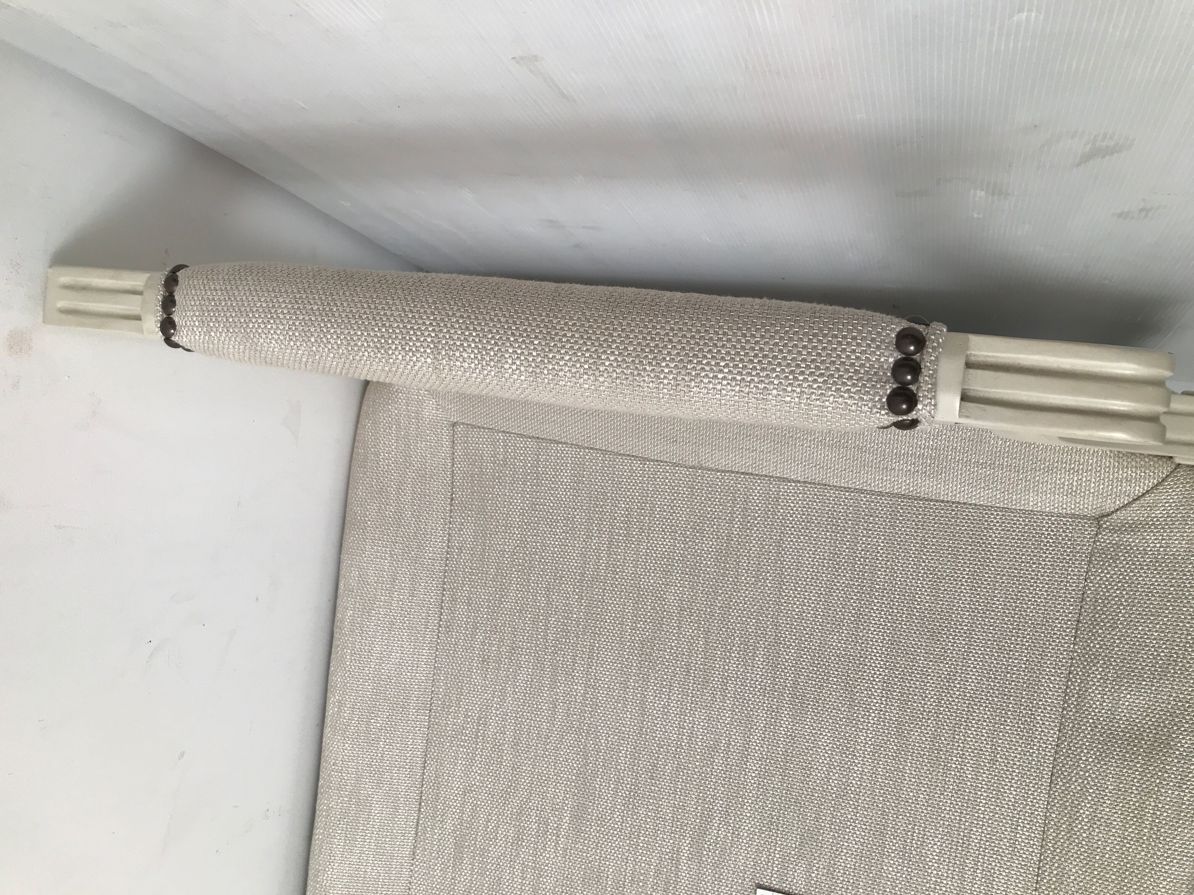 Updated bed end bench 3 seats baroque style