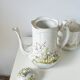 Limoges porcelain coffee pot Barny Rigoni & Langle (19th century)