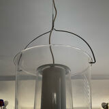 Vintage suspension in opaline and plexiglass
