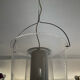 Suspension vintage en opaline et plexiglas