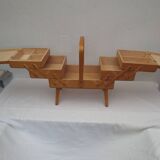 Nice-sized worker, in light varnished wood