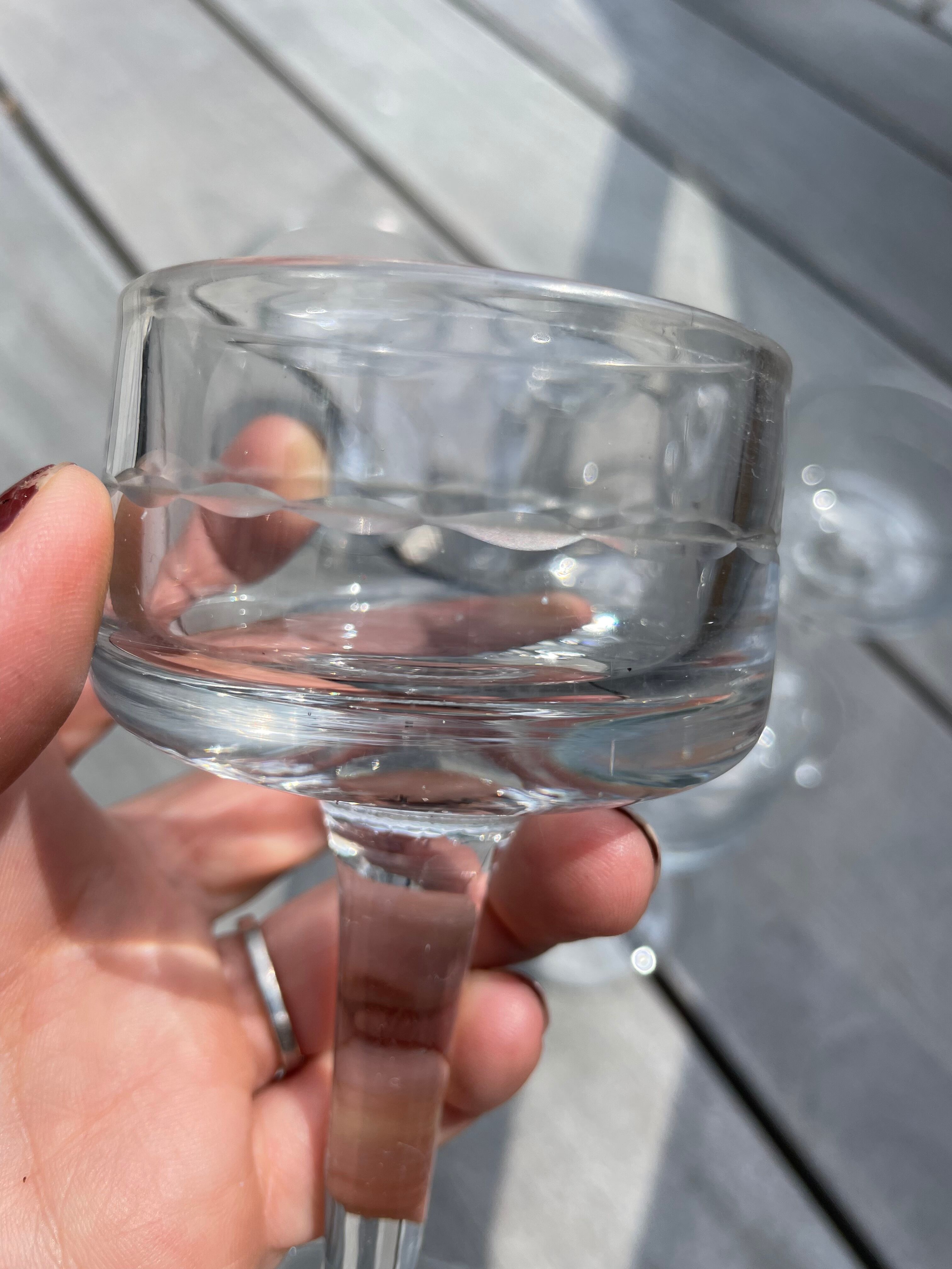 Set of 5 glasses