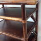Rattan side table from the 70s/80s