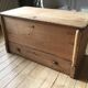 Large fir chest with drawer