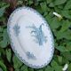 Plat ancien en terre de fer Saint Amand 