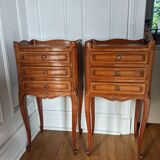 Pair of Louis XV style bedside tables