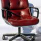 Pollock Office Chair Bordeaux Leather - Knoll International
