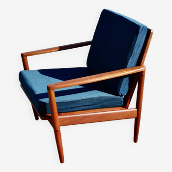 Vintage danish teak armchair by john boné 1950