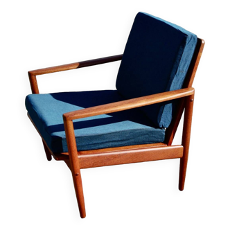 Vintage danish teak armchair by john boné 1950
