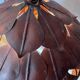 1970s metal chandelier Hans Kogl leaf patterns