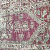 Tapis ancien turc ghyordès 18éme siècle 135x268 cm