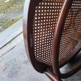 Set of 5 Thonet Long John chairs