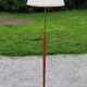 Vintage tripod floor lamp from the 60s in wood and brass