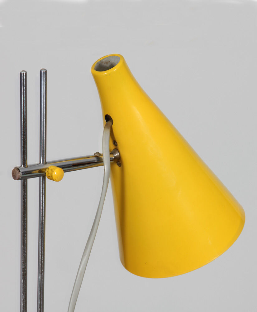 Lampe tchèque en métal par Josef Hurka pour Lidokov, 1960