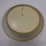 Vintage French Brass Mirror, 1960s