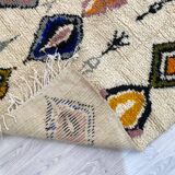Handmade Moroccan Berber carpet 220 x 150 CM