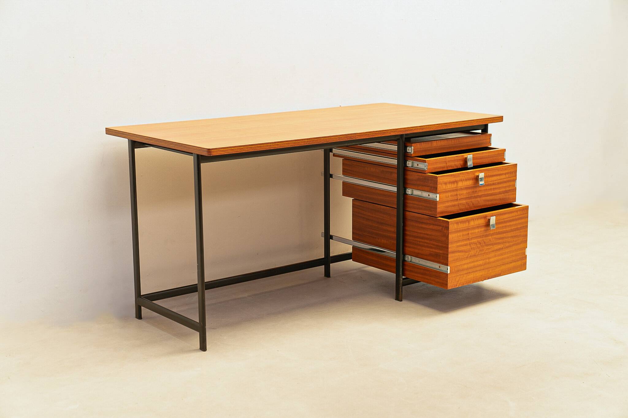 Desk by Jules Wabbes, Belgium 1960'