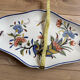 Antique serving dish in faience from Desvres - Signed Géo Martel - Decoration
