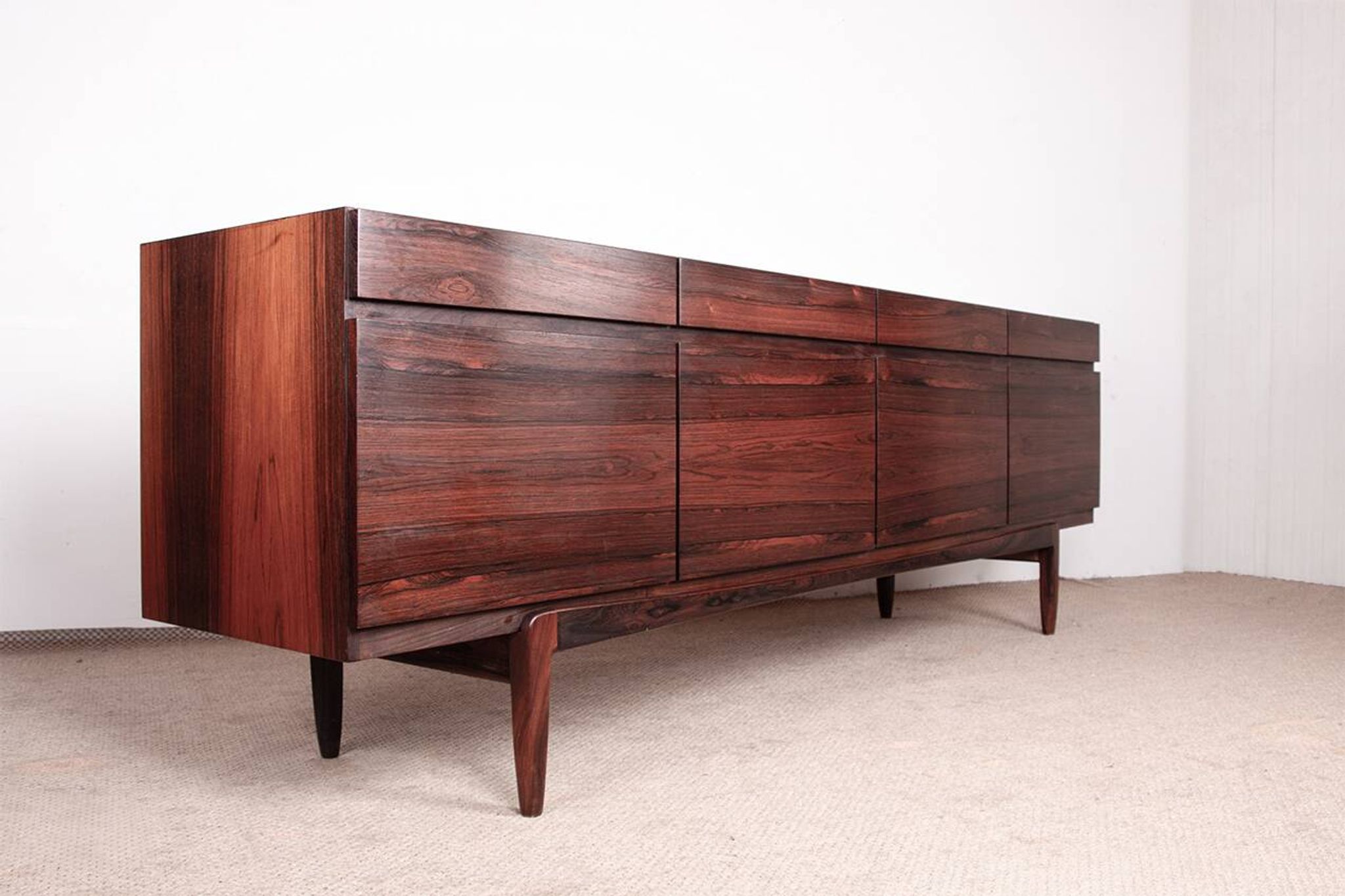 Danish Enfilade in Rosewood, model FA 66, Ib Kofod-Larsen for Faarup.