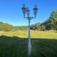 17 lampadaires en fonte
