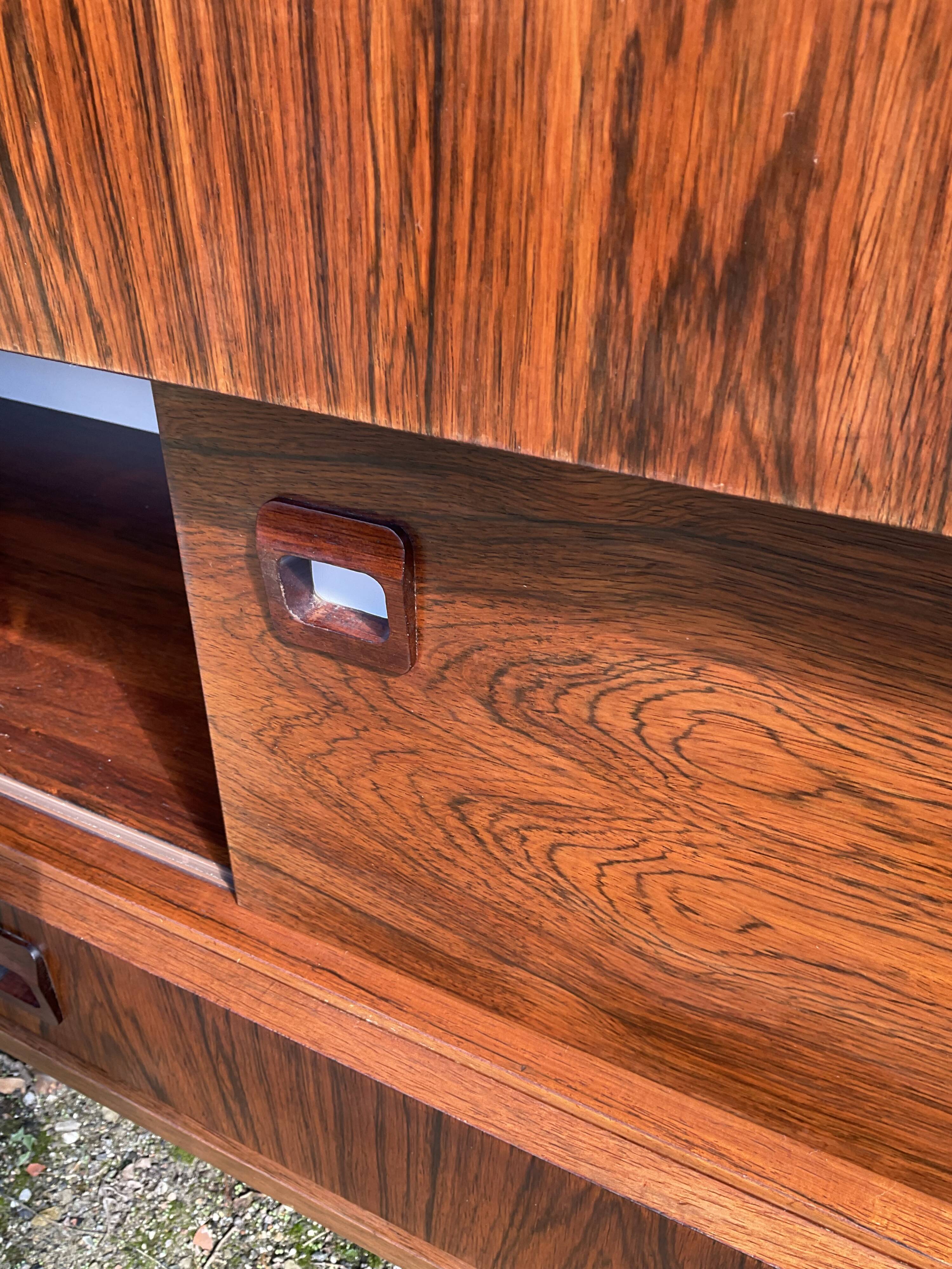 Scandinavian rosewood row from the 60s