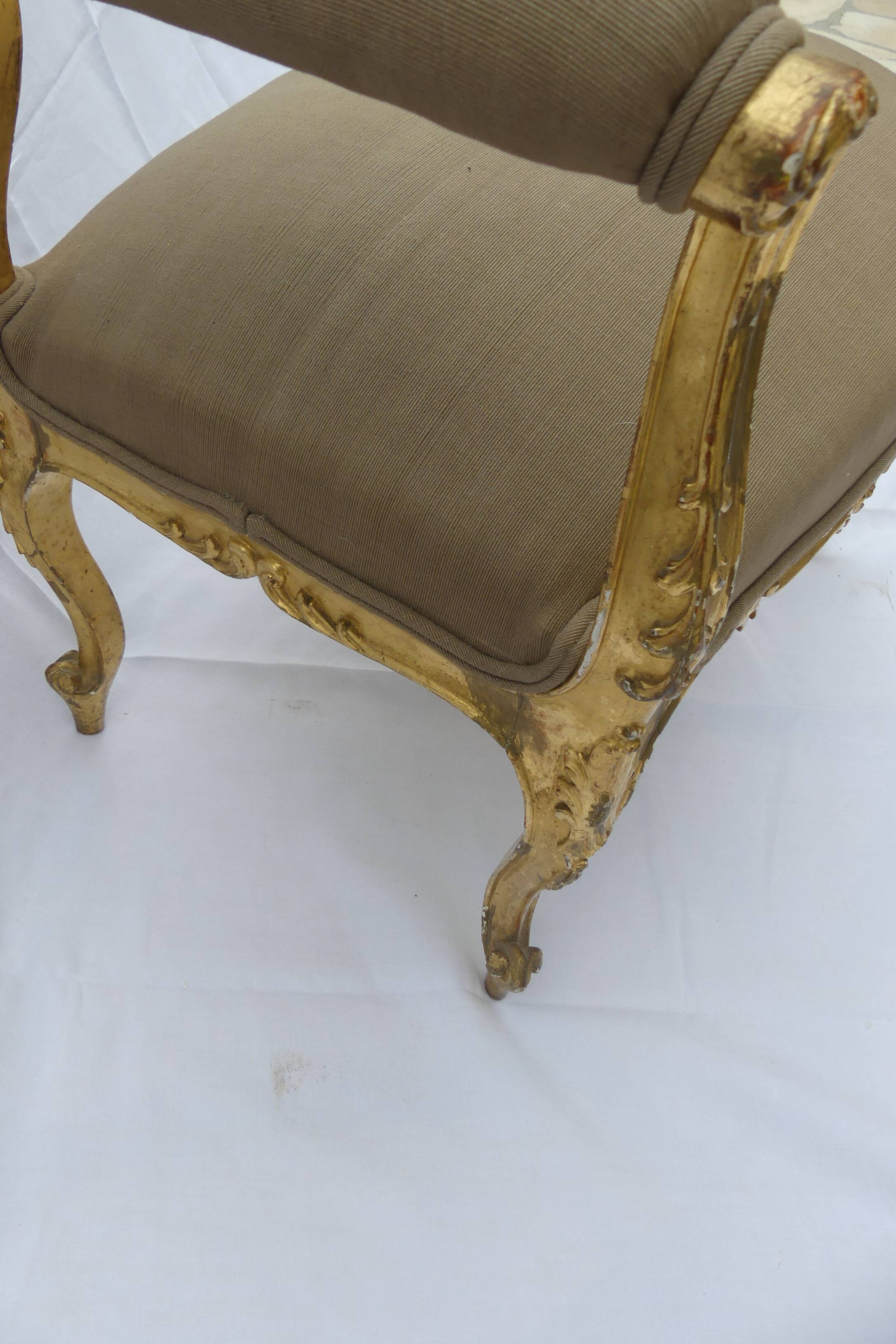 Louis XV bench