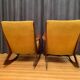Set of Danish rocking chairs by Georg Jensen for Kubus Furniture, 1950s