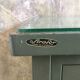 Small metal industrial desk with column of 4 drawers - industrial - 1960