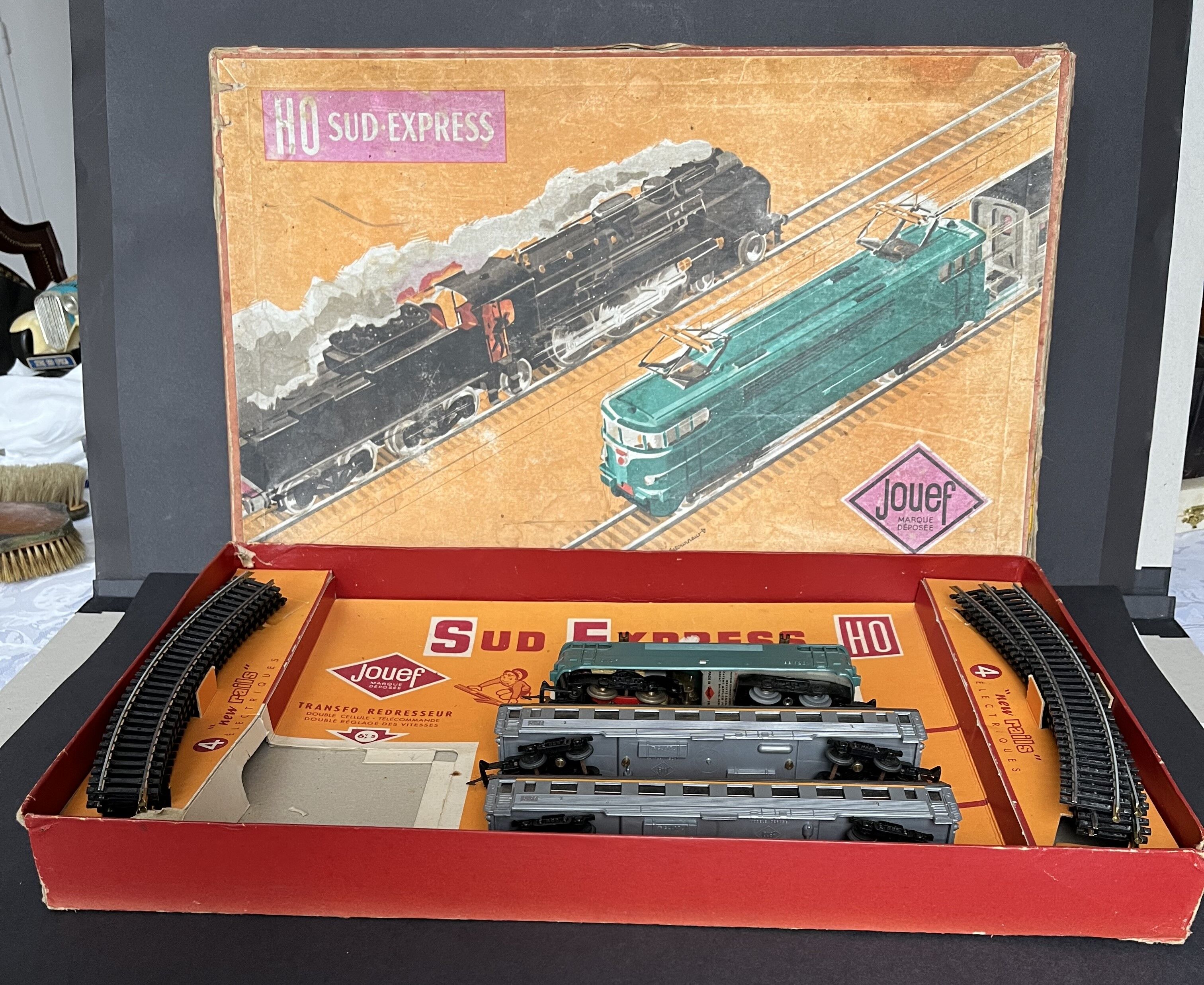 Vintage electric train