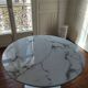 Table veneto 110cm blanche kare design