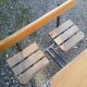 Vintage school desk