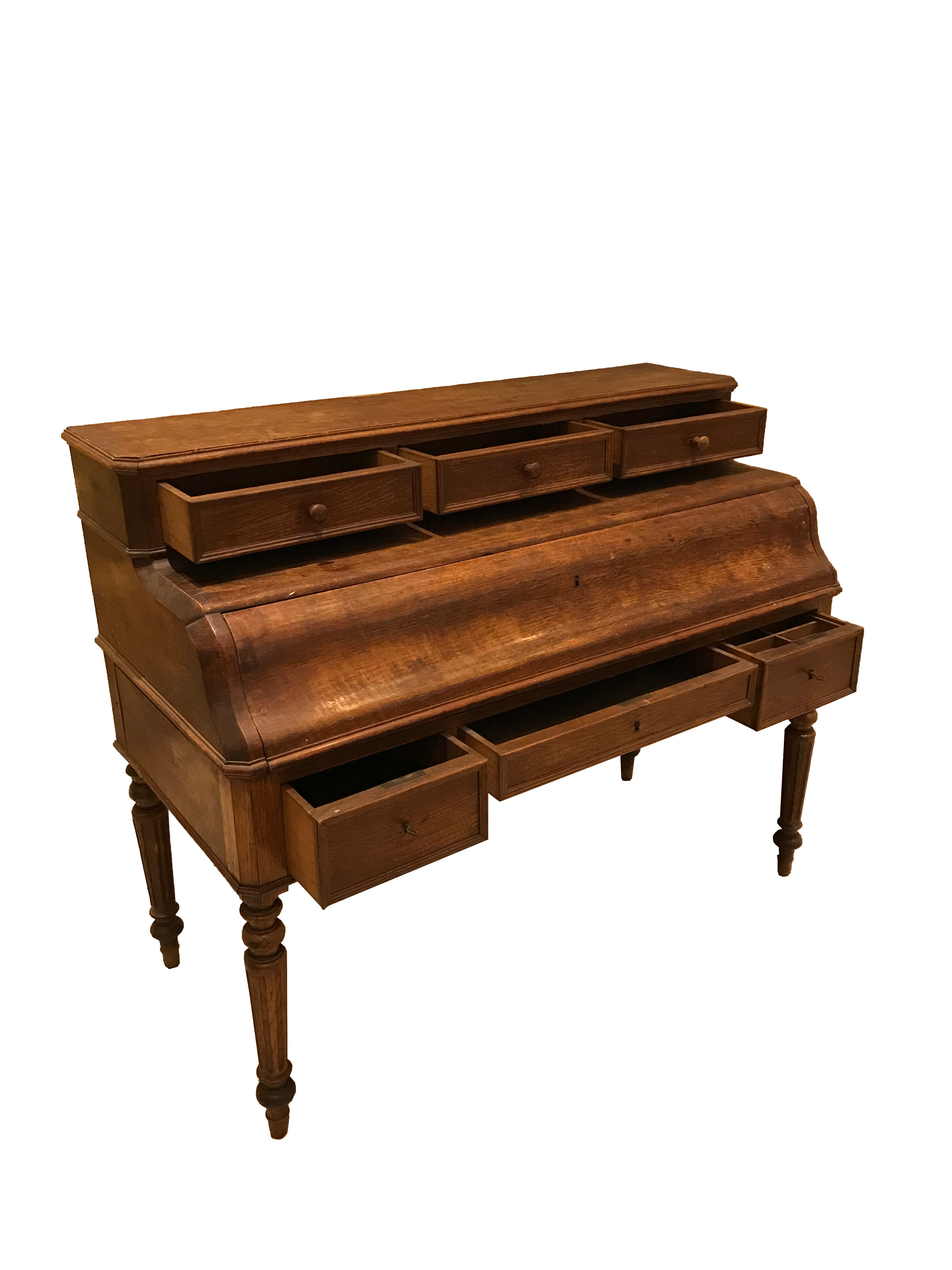 Office secretary in old oak