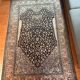 Grand tapis persan bleu