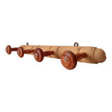 Antique wall coat rack from the 40s/50s