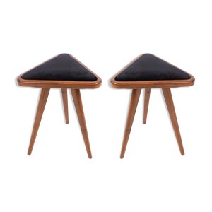 Ensemble de deux tabourets