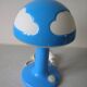Skojig mushroom lamp Ikea blue cloud decor baby child room