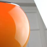 Space Age Orange Flash Floor Lamp from Guzzini, 70s