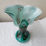 Blown glass vase