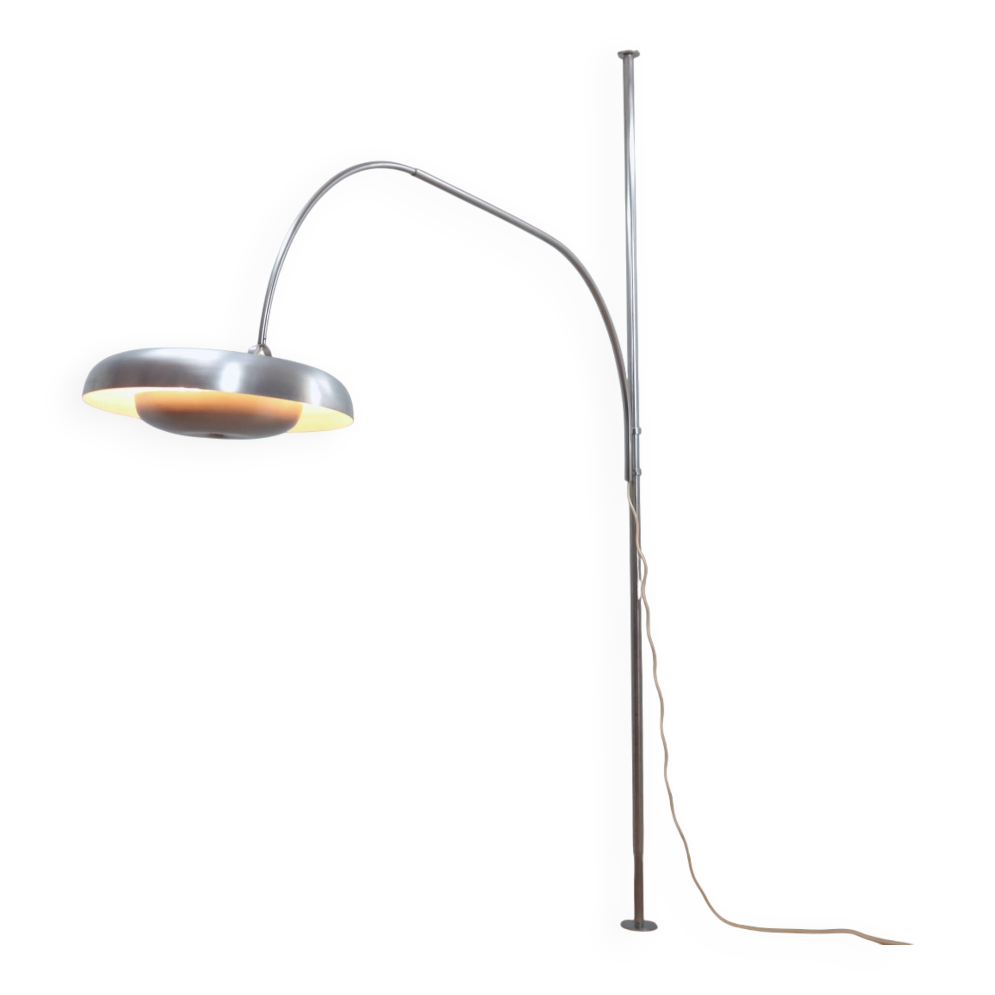 Pirro Cuniberti "PR" adjustable floor lamp Sirrah 1970s